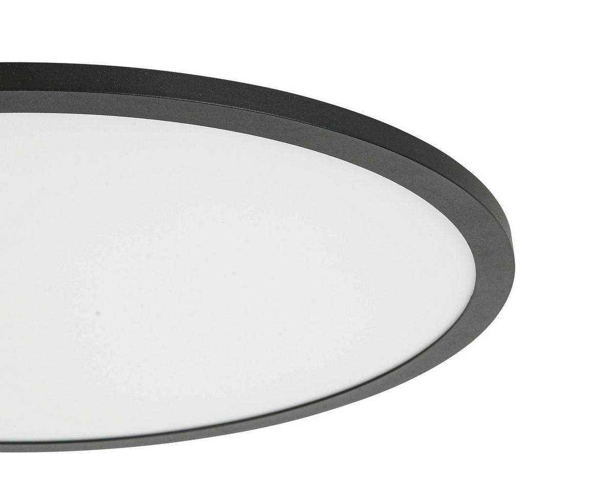 LED PANEL,  - černá, Basics, kov/plast (45cm) - Novel