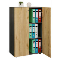 AKTENSCHRANK 70/110/39 cm  - Honigeiche/Anthrazit, Design, Holzwerkstoff (70/110/39cm) - MID.YOU