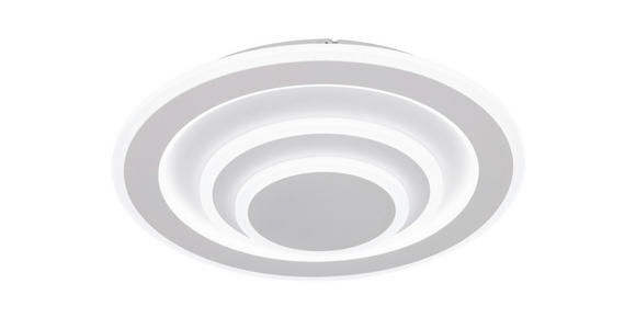 LED-DECKENLEUCHTE 38/6,5 cm   - Weiß, Basics, Kunststoff/Metall (38/6,5cm) - Novel