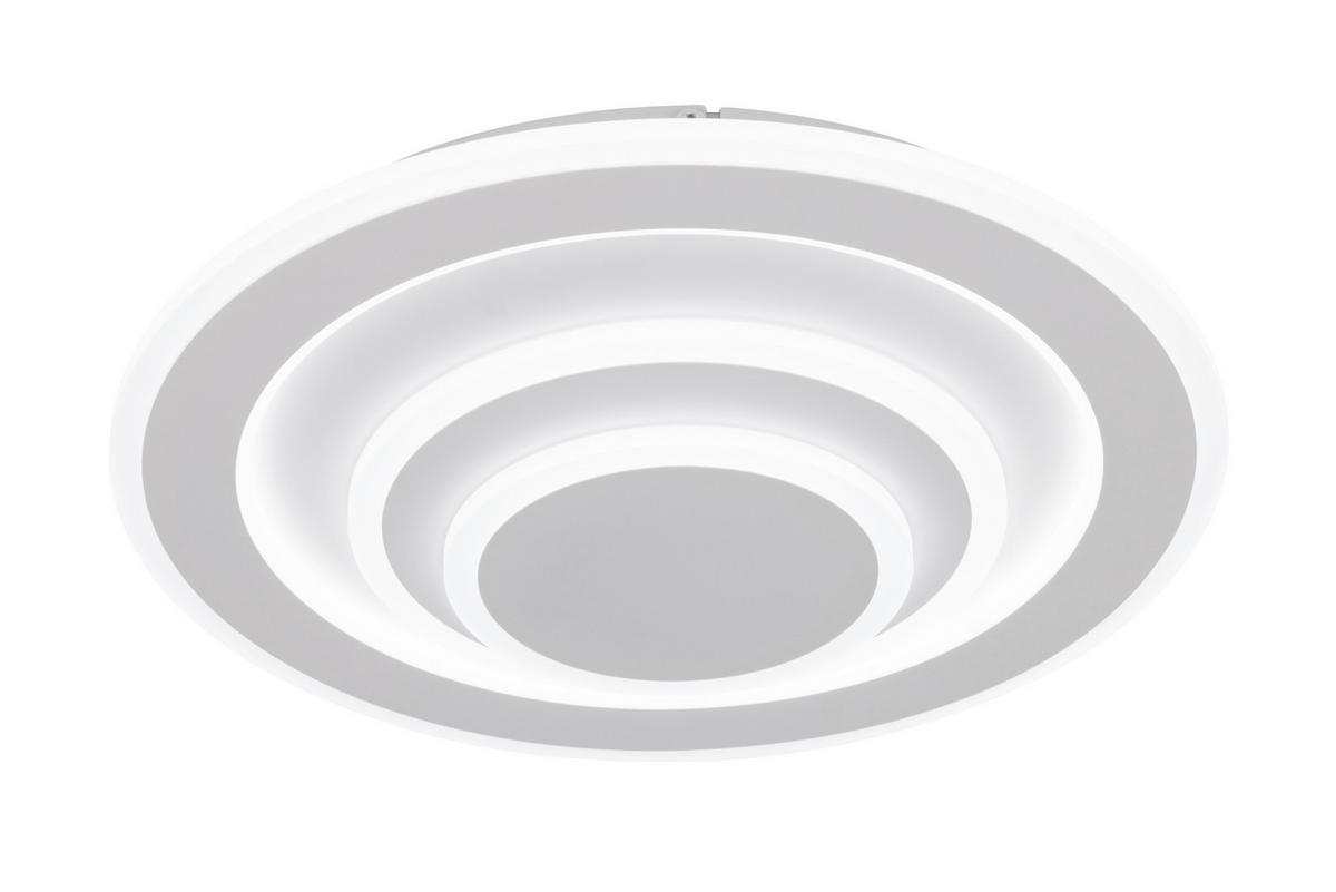 LED-DECKENLEUCHTE 38/6,5 cm   - Weiß, Basics, Kunststoff/Metall (38/6,5cm) - Novel