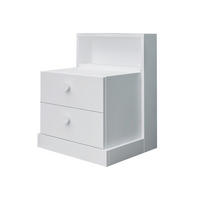 NACHTTISCH 49/62/42 cm  - Weiß, Design, Holzwerkstoff (49/62/42cm) - Livetastic