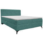 BOXBETT 160/200 cm  in Petrol  - Petrol/Schwarz, Design, Holz/Holzwerkstoff (160/200cm) - Xora