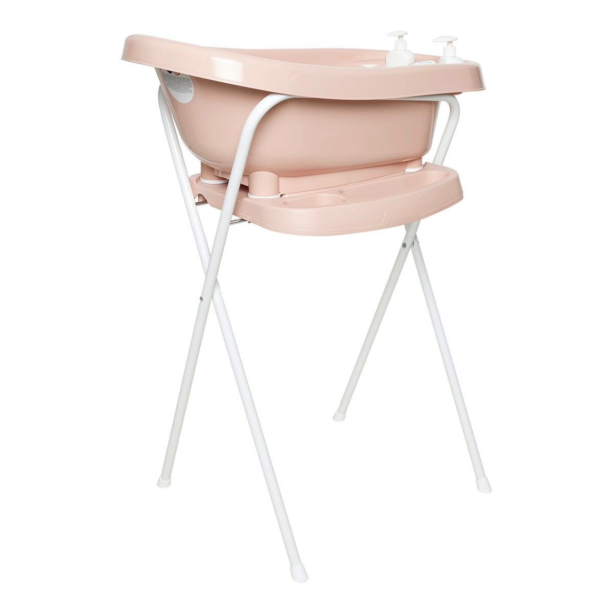 BADEWANNENSTÄNDER PALE PINK  - Altrosa, Basics, Metall (61.2/8.5/110cmcm) - Bebe Jou