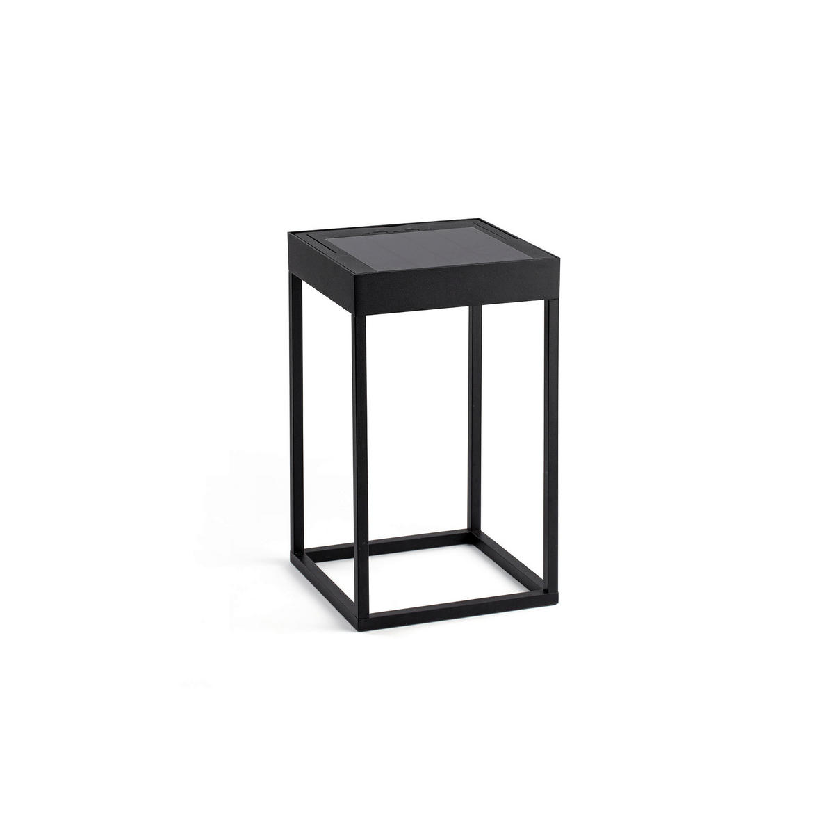 SOLARLEUCHTE  - Schwarz, Design, Metall (18.4/18.4/30cm)