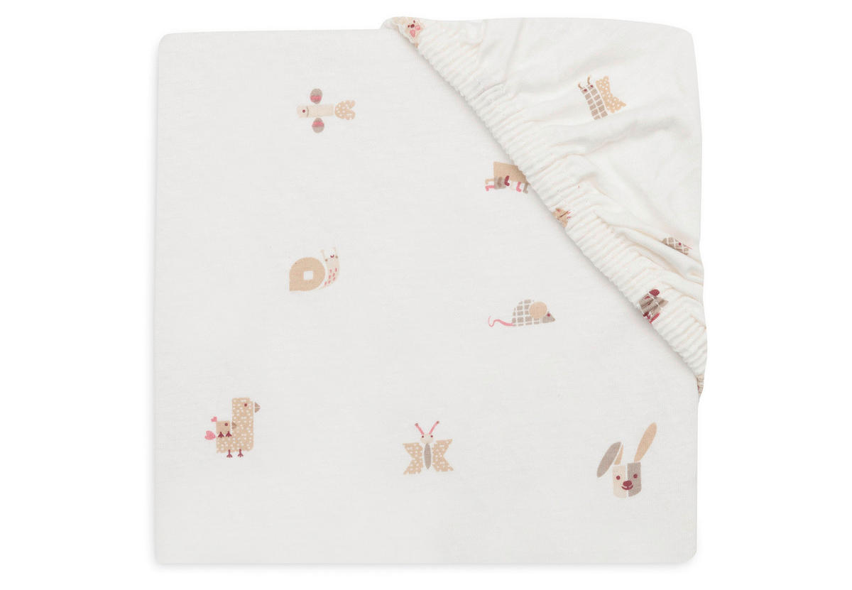 DJEČJA PLAHTA S GUMICOM     Animal Friends  - višebojno, Basics, tekstil (75/150cm) - JOLLEIN