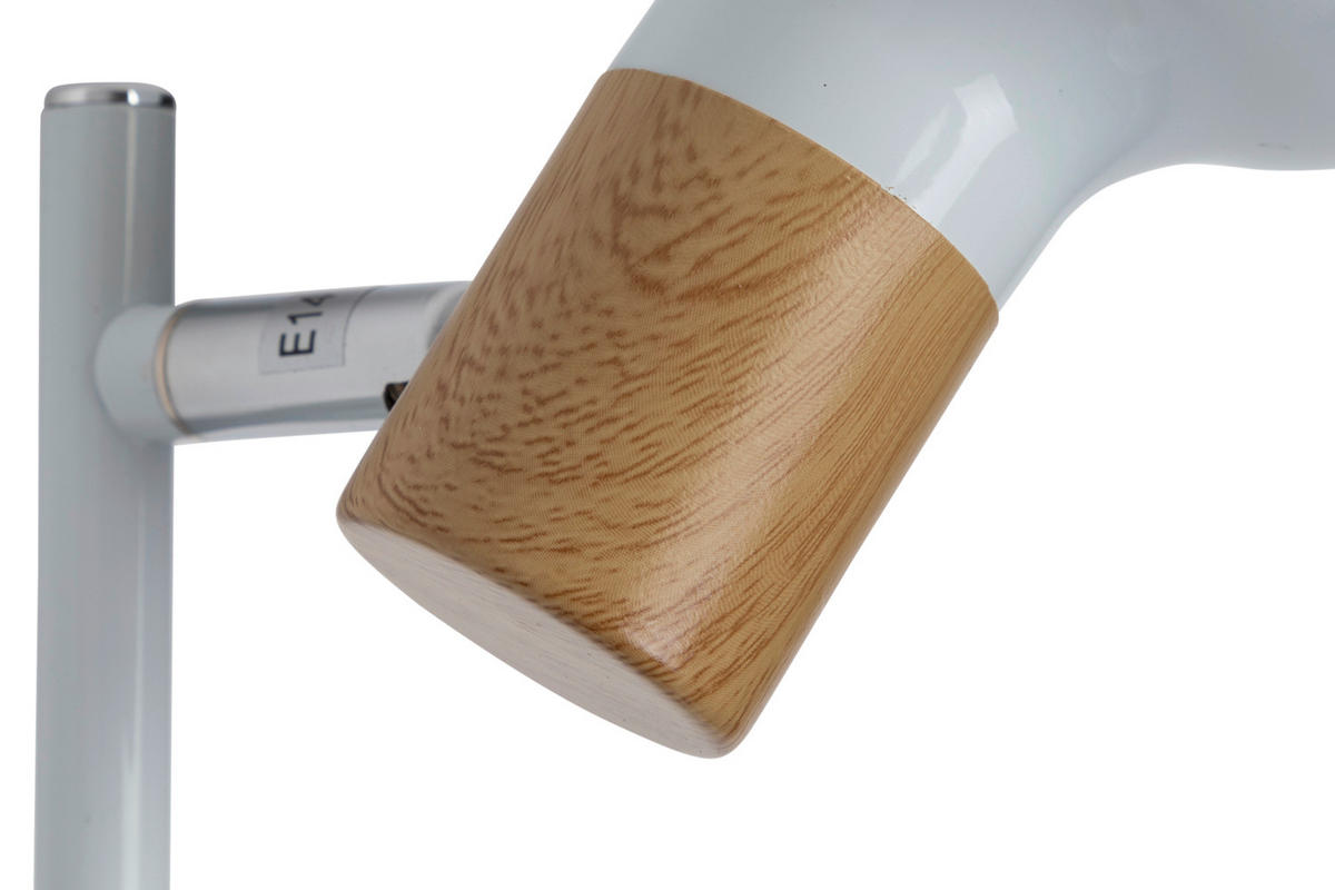 SPOTLIGHT 37/18/10 cm   - vit, Basics, metall (37/18/10cm)