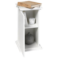 BEISTELLTISCH 30/30/58 cm Weiß  - Weiß, KONVENTIONELL, Holzwerkstoff (30/30/58cm) - MID.YOU