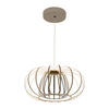 LED-PENDELLEUCHTE Salo 55/150 cm   - Sandfarben, Design, Metall (55/150cm)