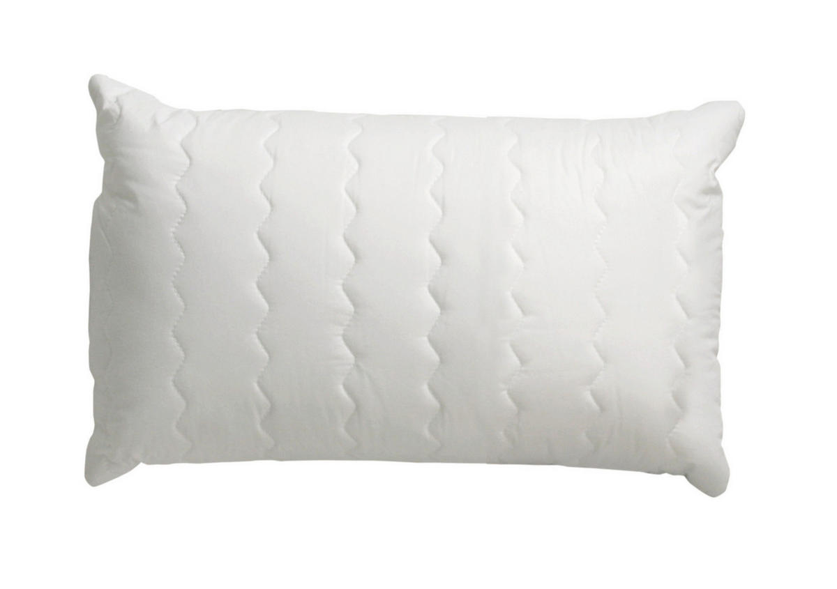 KOPFKISSEN   40/60 cm       - Weiß, Basics, Textil (40/60cm) - Centa-Star