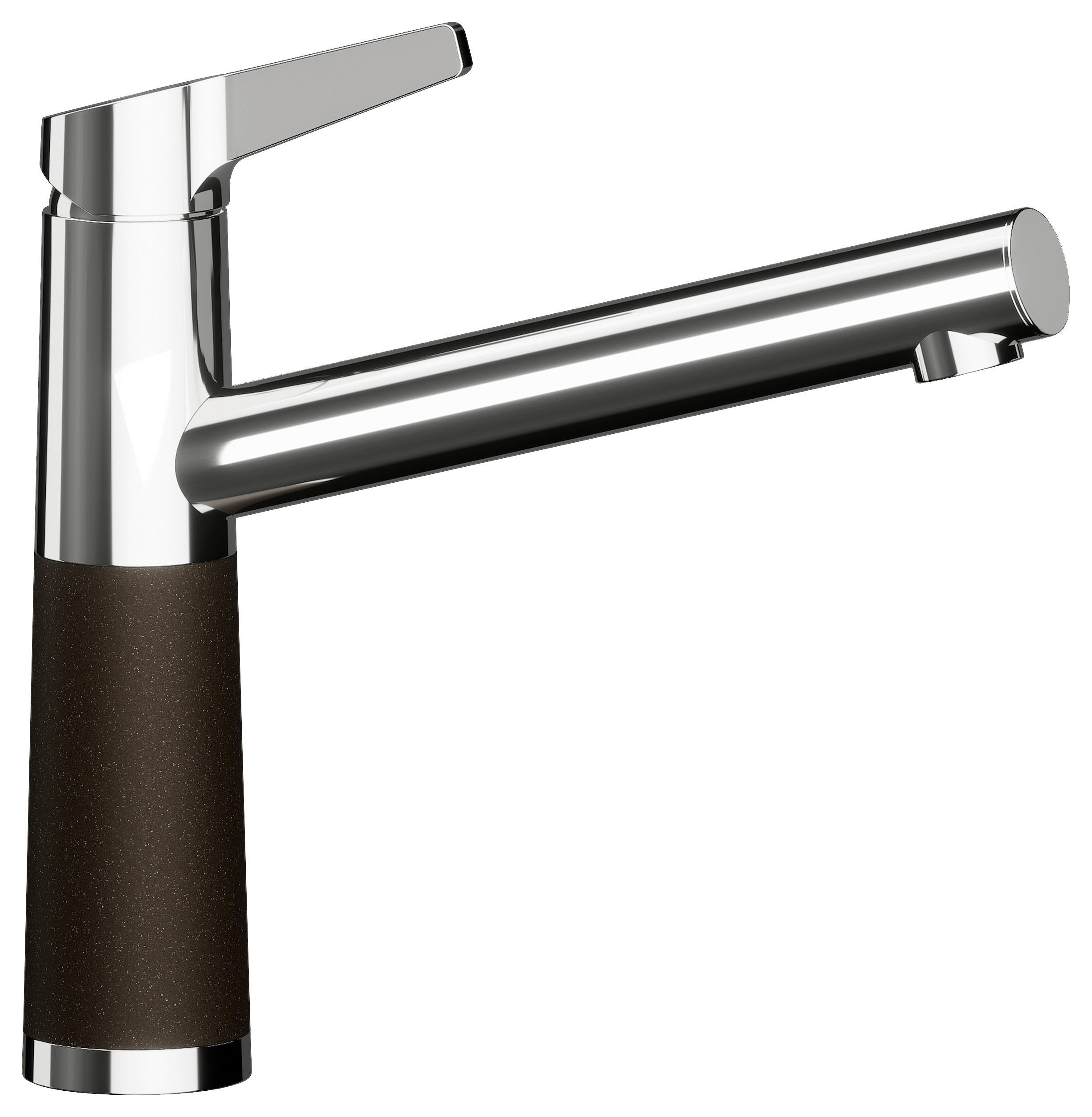 KÜCHENARMATUR 554000BRO  - Bronzefarben, Basics, Stein/Metall (5,2/22,7/19,7cm) - Schock