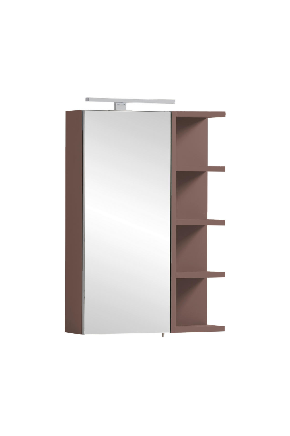 SPIEGELSCHRANK 49,7/74,8/16 cm  - Klar/Lila, KONVENTIONELL, Glas/Holzwerkstoff (49,7/74,8/16cm) - Stylife