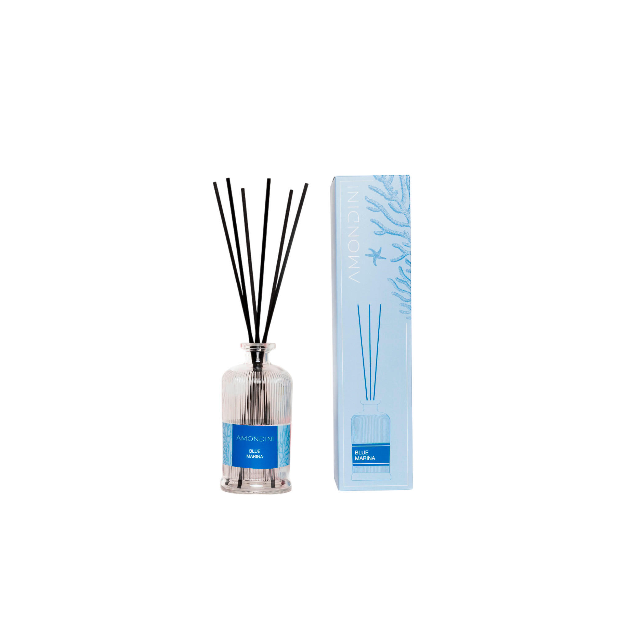 RAUMDUFT 500 ml   - Blau, Basics, Glas (500ml)
