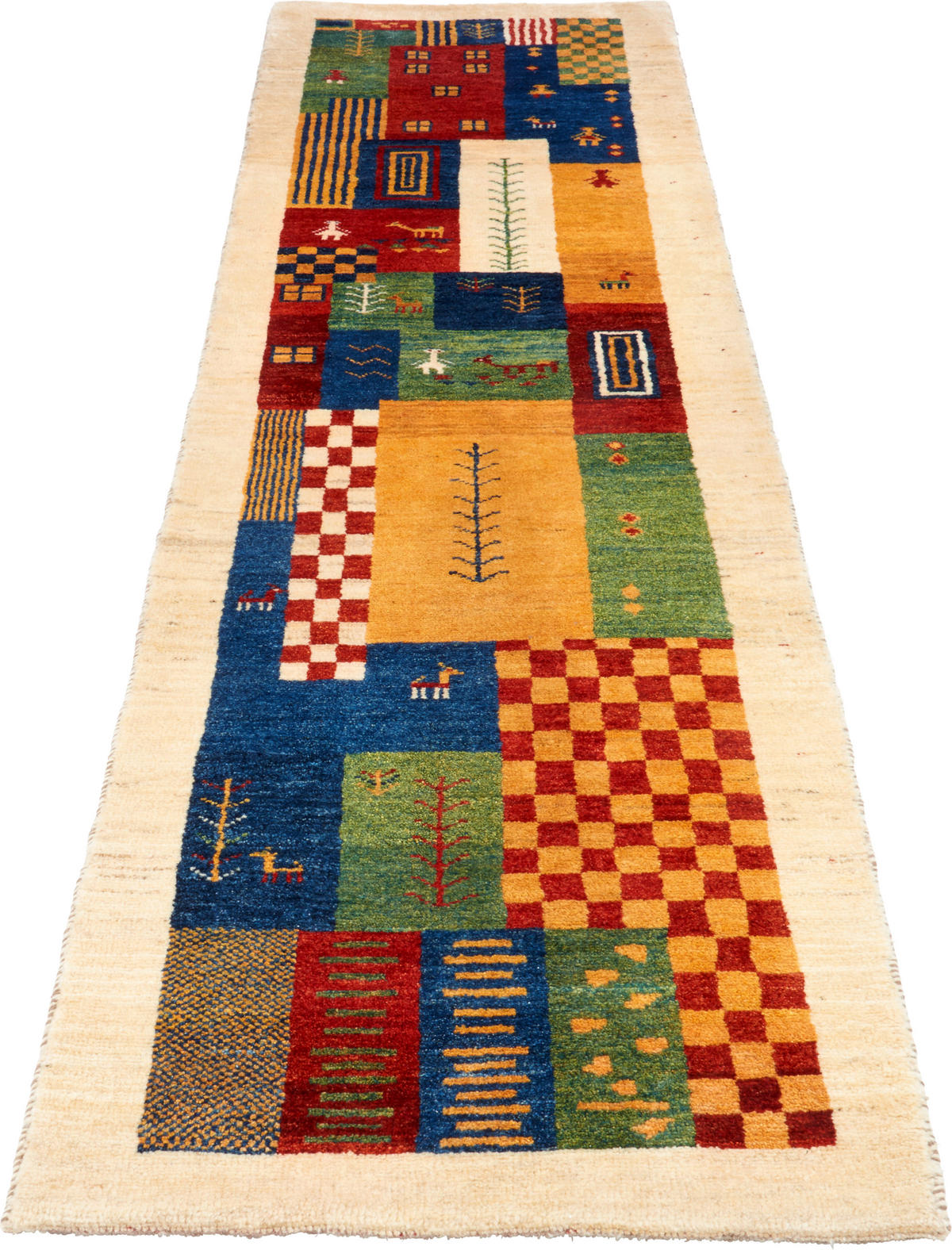 ORIENTALISK MATTA 80/300 cm Chrysopras Natur Nomad Life  - multicolor, Lifestyle, textil (80/300cm) - Cazaris