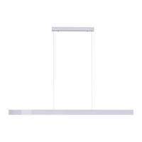SUSPENSION LED 179/4,8/120 cm    - Alufarben, Design, Kunststoff/Metall (179/4,8/120cm) - Neuhaus PURE