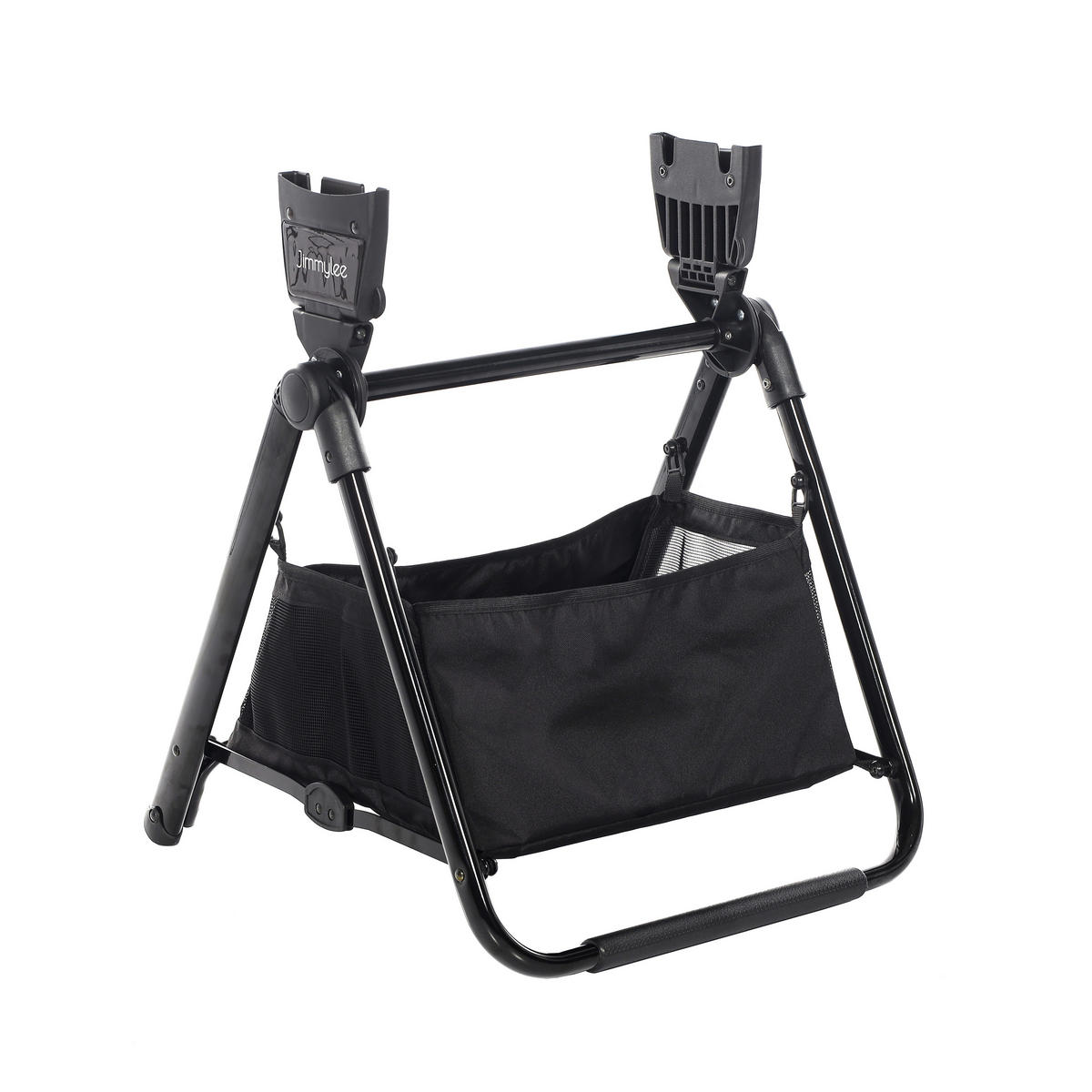 BABYSCHALENGESTELL  - Schwarz, Basics, Textil/Metall (50/52/61cm) - Jimmylee