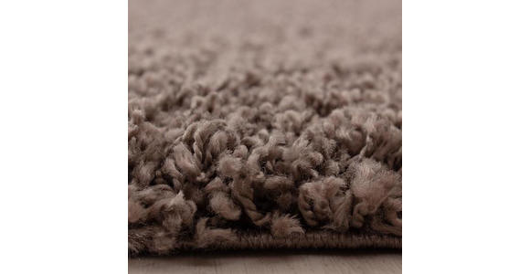 HOCHFLORTEPPICH 120 cm Life 1500  - Taupe, KONVENTIONELL, Textil (120cm) - Novel