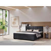 BOXSPRINGBETT 200/200 cm  in Anthrazit  - Anthrazit/Schwarz, MODERN, Karton/Holz (200/200cm) - MID.YOU
