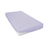 SPANNLEINTUCH 120/200 cm Jersey  - Lila, Basics, Textil (120/200cm)
