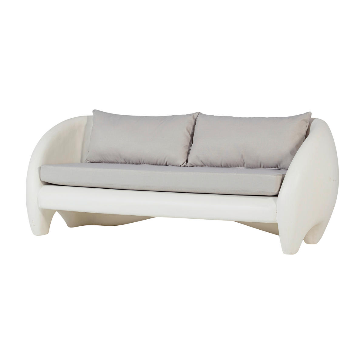 LOUNGEGARNITUR   222/83/88 cm  - Naturfarben, MODERN, Kunststoff/Textil (222/83/88cm) - Livetastic