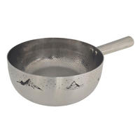 FONDUEPFANNE Titan  - Silberfarben, Basics, Metall (22/22/8.8cm) - Nouvel