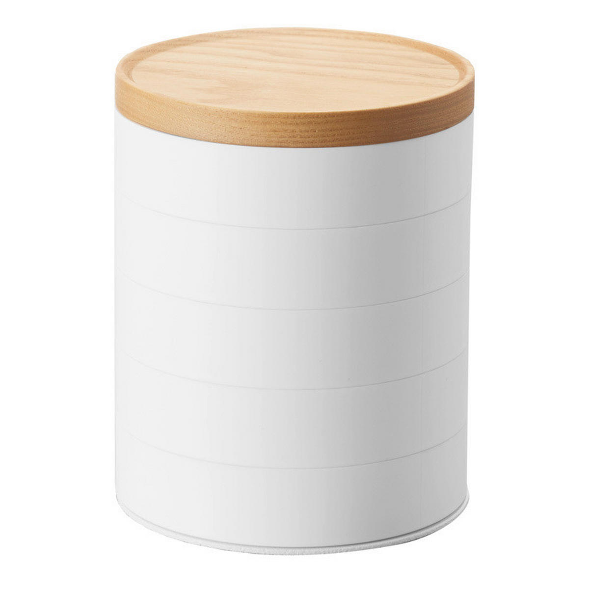 SCHMUCKHALTER - Weiss, Basics, Holz/Kunststoff (10.5/10.5/12.5cm)