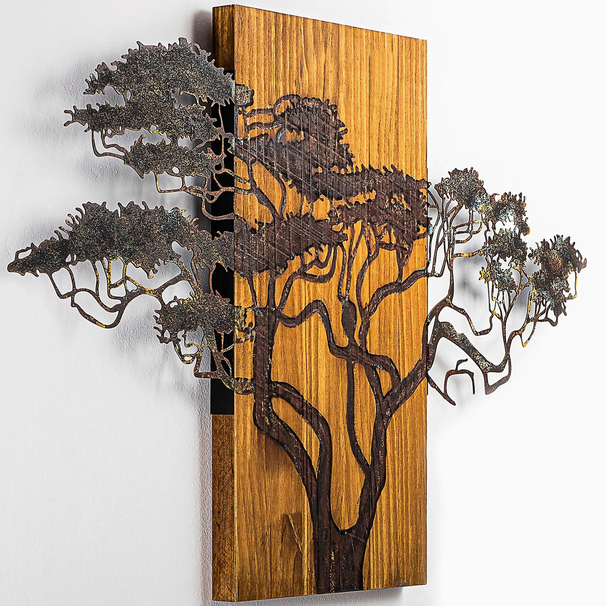 OBJEKTBILD 90/58 cm    - Multicolor, Basics, Holzwerkstoff (90/58cm)