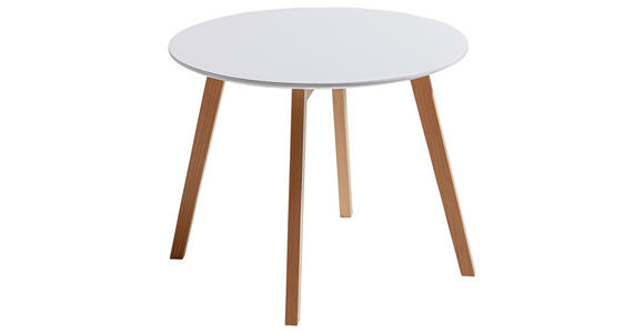 KINDERTISCH - Naturfarben/Weiß, Basics, Holz/Holzwerkstoff (60/60/48cm) - My Baby Lou