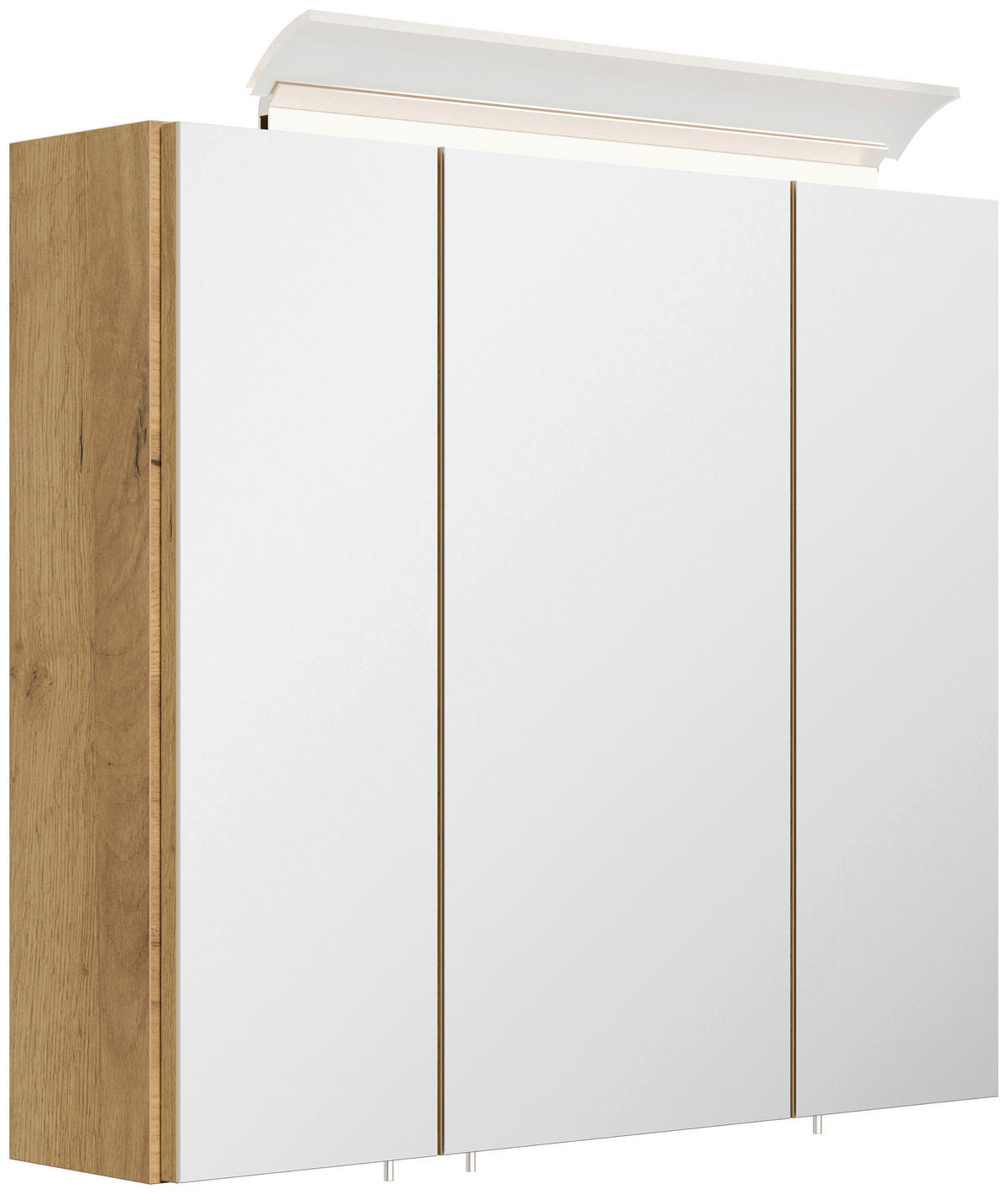 FÜRDŐSZOBABÚTOR - tölgyfa színű, Trend, faalapú anyag/üveg (170cm) - MID.YOU