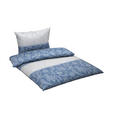 BETTWÄSCHE Satin 140/200 cm  - Blau, Textil (140/200cm) - Novel