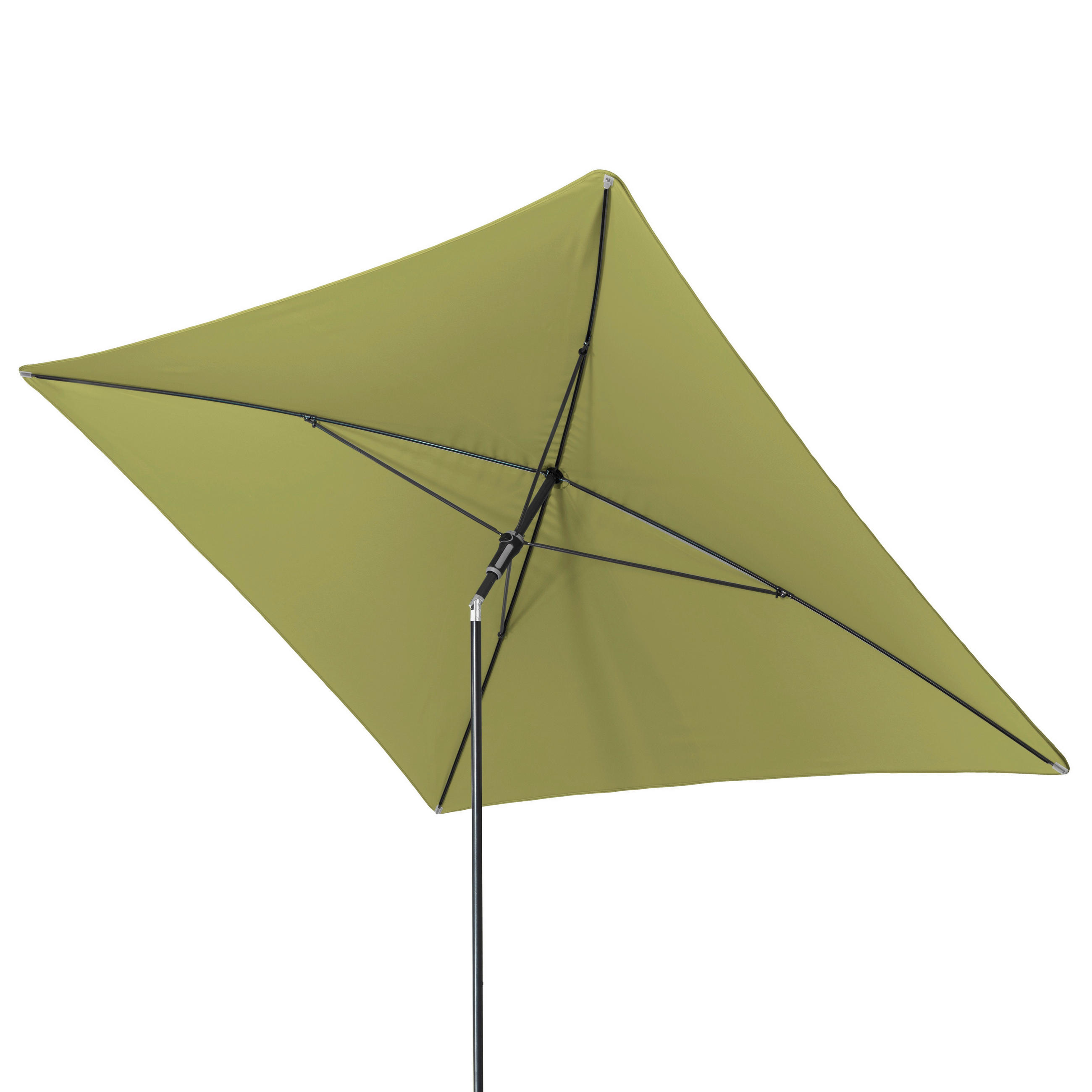 SONNENSCHIRM 230x190 cm Grün  - Anthrazit/Grün, Basics, Textil/Metall (230/190cm) - Doppler