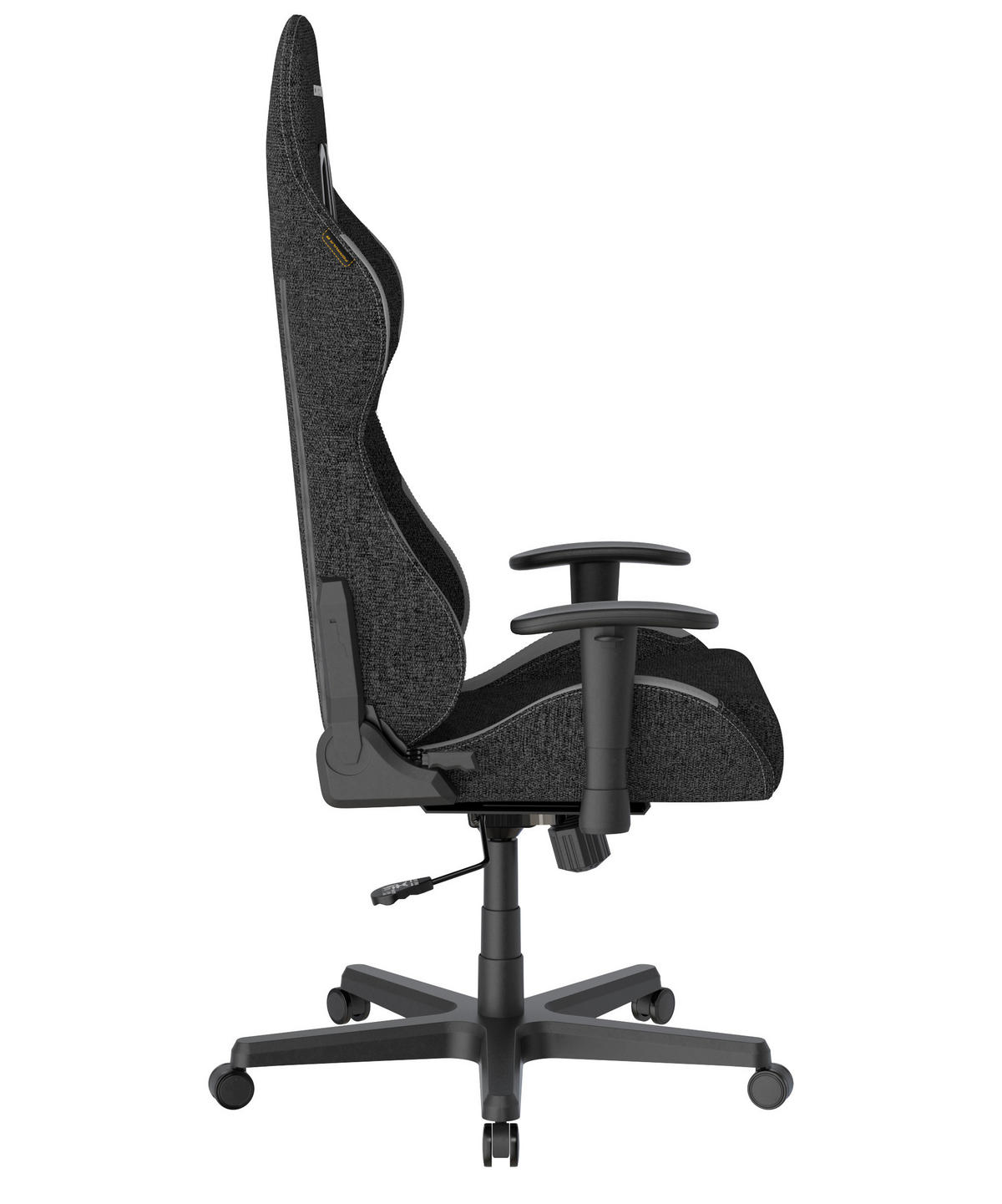 GAMINGSTUHL  in Grau, Schwarz  - Schwarz/Grau, KONVENTIONELL, Kunststoff/Textil (70/129/70cm) - Dxracer