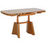 COUCHTISCH Eiche furniert Eichefarben - Eichefarben, KONVENTIONELL, Metall (90(130,5)/65/56-75cm) - Venda