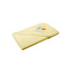 RUČNIK S KAPULJAČOM  70/70 cm   žuta   - žuta, Basics, tekstil (70/70cm)