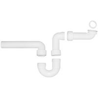 SIPHON 17/8,3/33 cm  - Weiß, Basics, Kunststoff (17/8,3/33cm) - MID.YOU