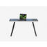 SCHREIBTISCH Schwarz, Alufarben - Schwarz/Alufarben, Design, Glas/Metall (120/76/60cm) SCHREIBTISCH Schwarz, Alufarben - Schwarz/Alufarben, Design, Glas/Metall (120/76/60cm)