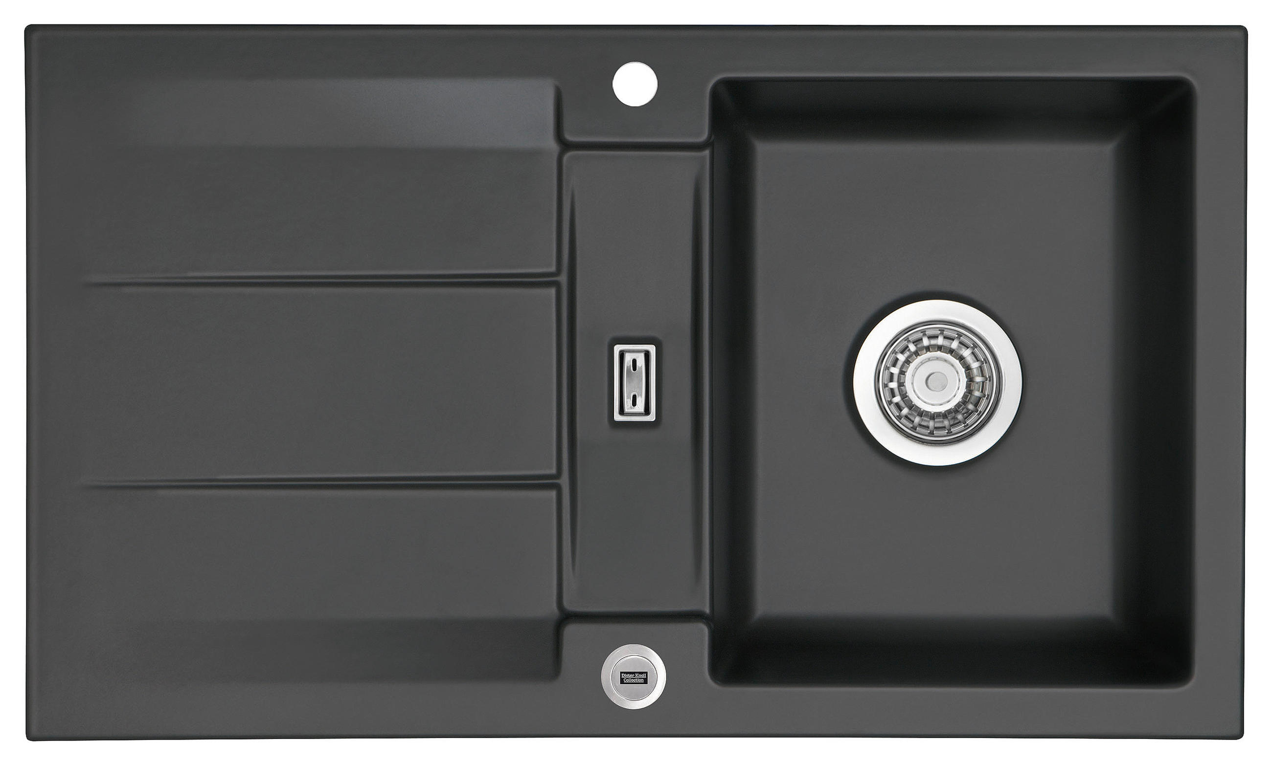 SPÜLE 52910285  - Schieferfarben, Basics, Keramik (87/32/51cm) - Dieter Knoll