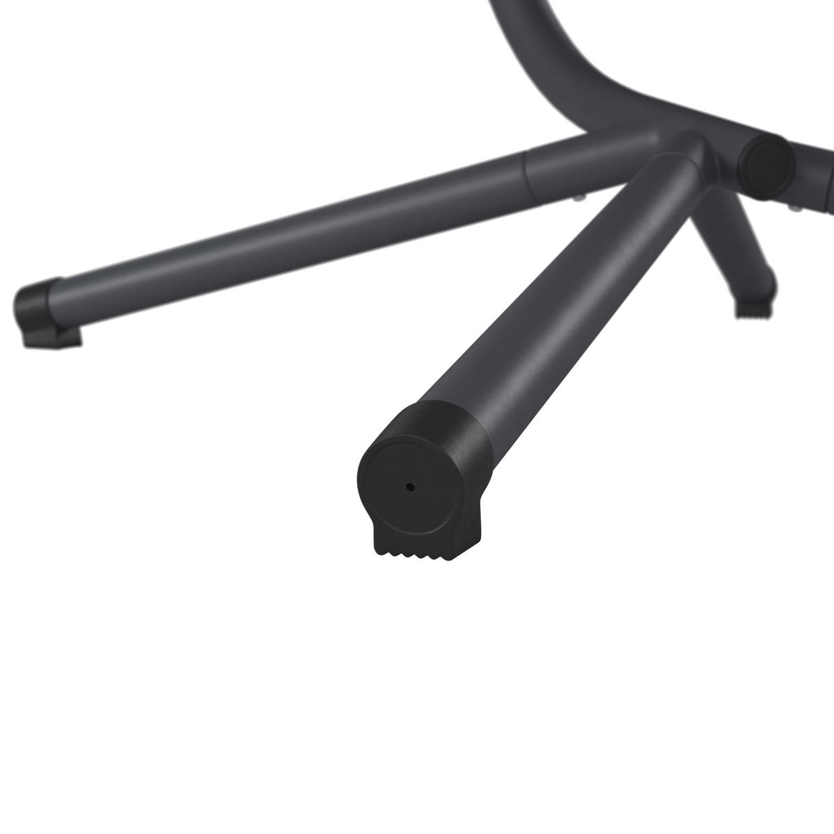 HÄNGESESSEL 94/111/68 cm  - Dunkelgrau/Grau, MODERN, Kunststoff/Textil (94/111/68cm) - Ambia Garden