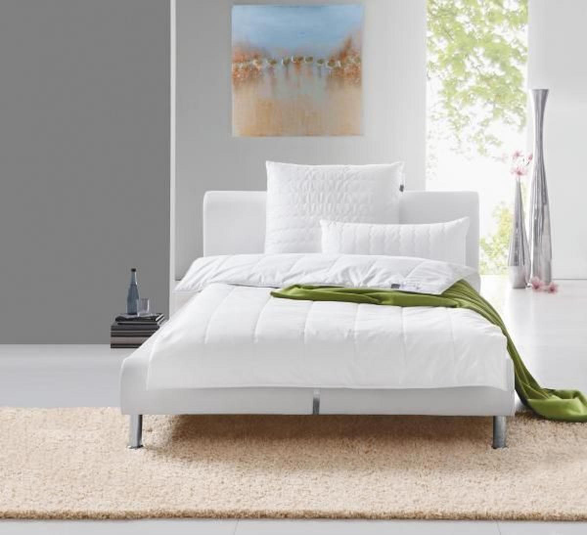 SOMMERDECKE  Thermo Balance  155/220 cm   - Weiß, Basics, Textil (155/220cm) - Centa-Star