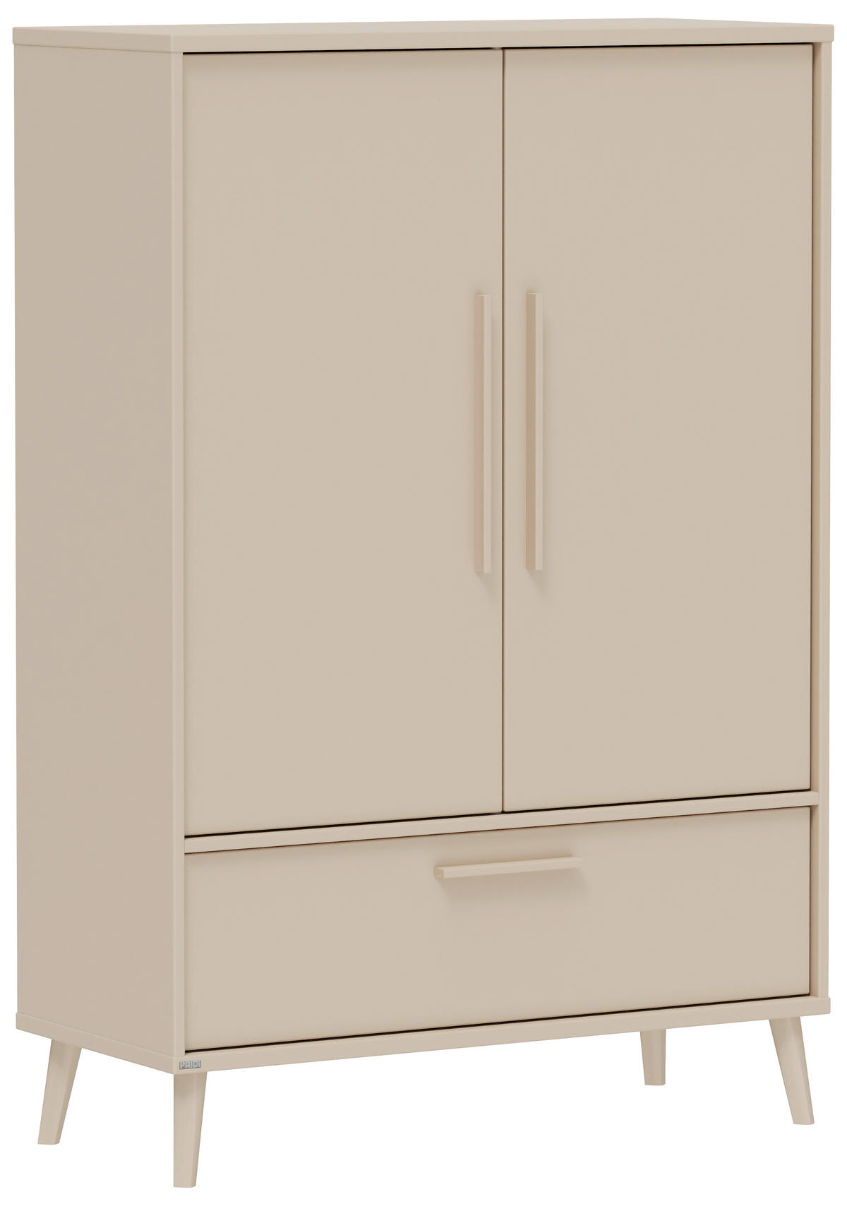 OTROŠKA OMARA ZA OBLAČILA  Eefje  95/139/41 cm          - bež, Basics, umetna masa/leseni material (95/139/41cm) - Paidi