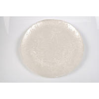 PLATZTELLER 33 cm  - Weiß, Trend, Glas (33cm) - Novel