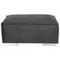 HOCKER in Textil Dunkelgrau - Dunkelgrau, KONVENTIONELL, Textil/Metall (105/45/77cm) - Carryhome HOCKER in Textil Dunkelgrau - Dunkelgrau, KONVENTIONELL, Textil/Metall (105/45/77cm) - Carryhome