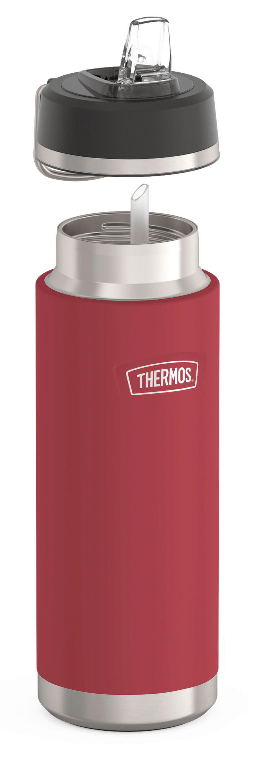 ISOLIERFLASCHE ICON 0,71 L  - Rot, Basics, Metall (0,71l) - Thermos
