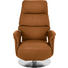 RELAXSESSEL Echtleder Relaxfunktion - Braun, Design, Leder/Metall (72/115/79cm) - Welnova RELAXSESSEL Echtleder Relaxfunktion - Braun, Design, Leder/Metall (72/115/79cm) - Welnova