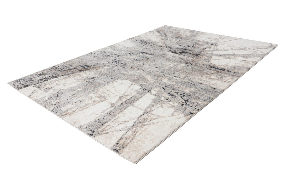 WEBTEPPICH 60/110 cm My Bologna Creme, Grau  - Creme/Grau, LIFESTYLE, Textil (60/110cm) - Obsession