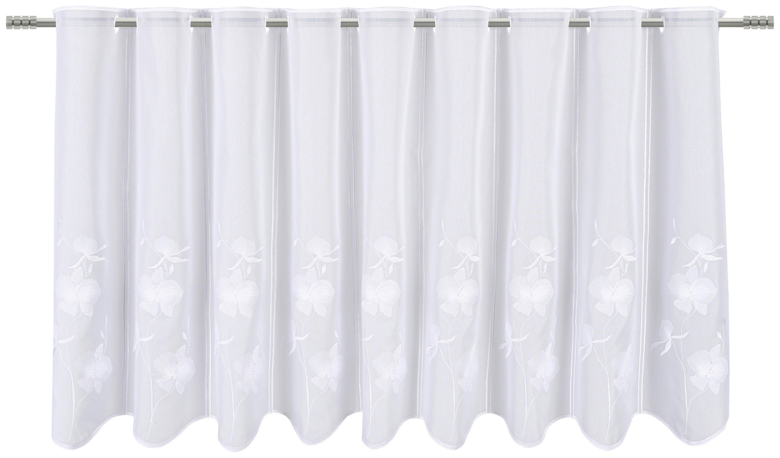 KURZGARDINE    145/60 cm  - Weiß, Natur, Textil (145/60cm) - Esposa