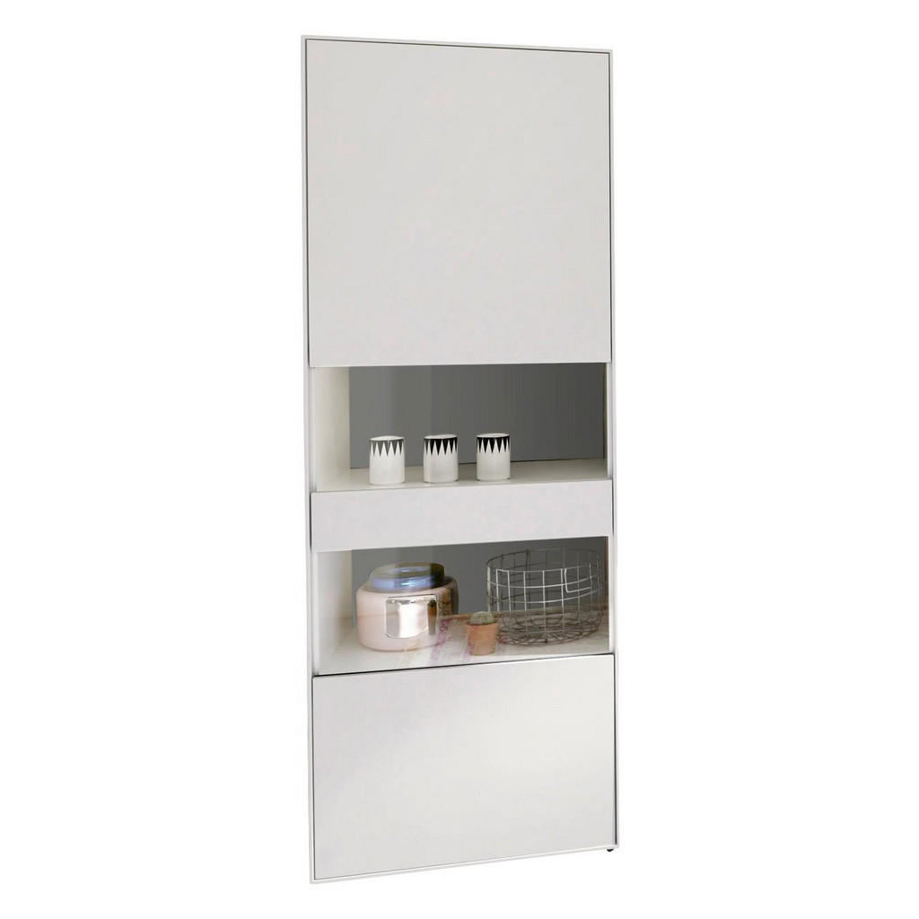 Vitrine In Eichefarben, Weiß Vitrine In Eichefarben, Weiß