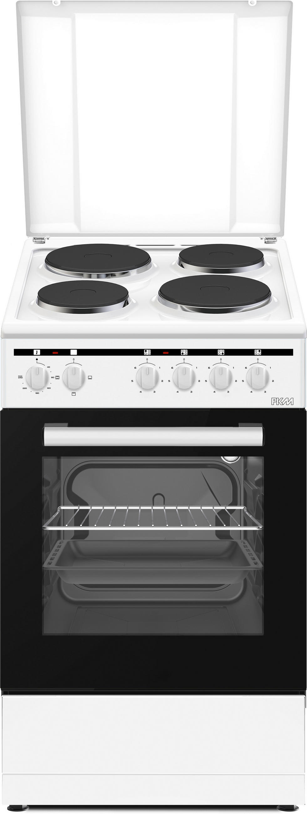 HERD EH4-50KPGDQ (23462)  - Weiß, Basics, Metall (49,8/86/61cm) - PKM