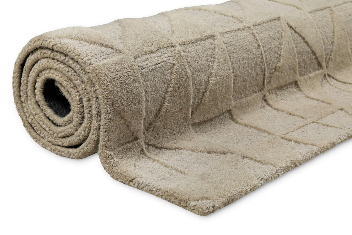 WEBTEPPICH 300/400 cm Hamptons Thirtyseven Sandfarben  - Sandfarben, MODERN, Textil (300/400cm) - WECON HOME