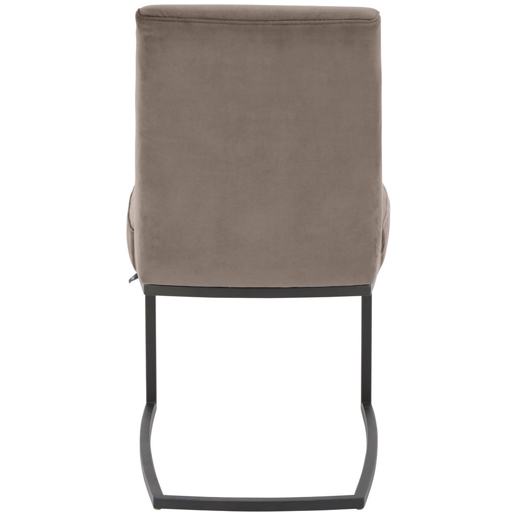 Thumbnail - Joop! Schwingstuhl Swing, Schwarz, Graubraun, Textil, eckig, C-Form, 46x88x61 cm, Goldenes M, Lederauswahl, Stoffauswahl...