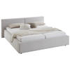 POLSTERBETT 240/200 cm,  in Hellgrau, Lattenrost, Bettkasten,  - Hellgrau, Basics, Holz/Textil (240/200cm) - Boxxx